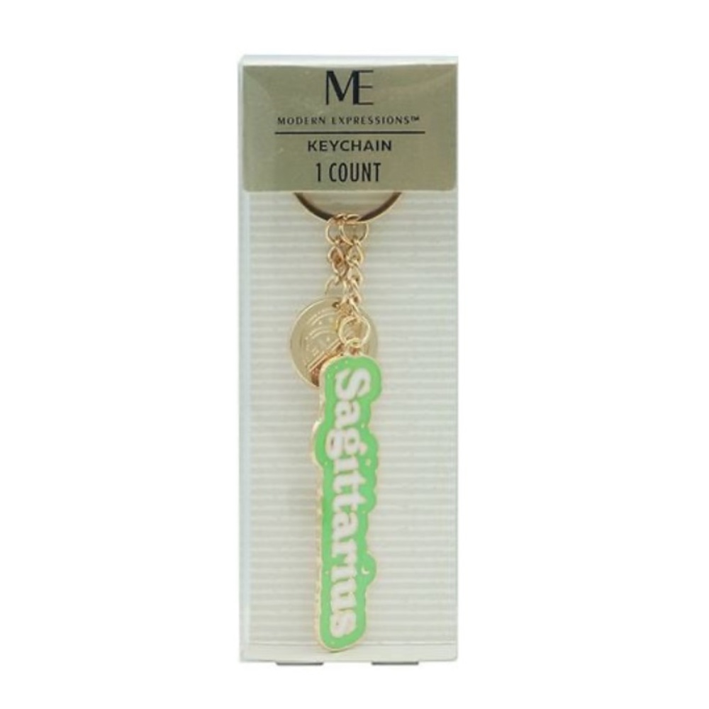 NEW Modern Expressions Zodiac Sagittarius  Keychain